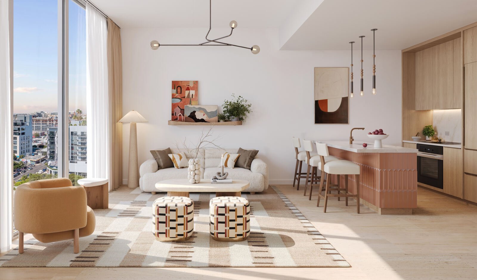 Loft living room